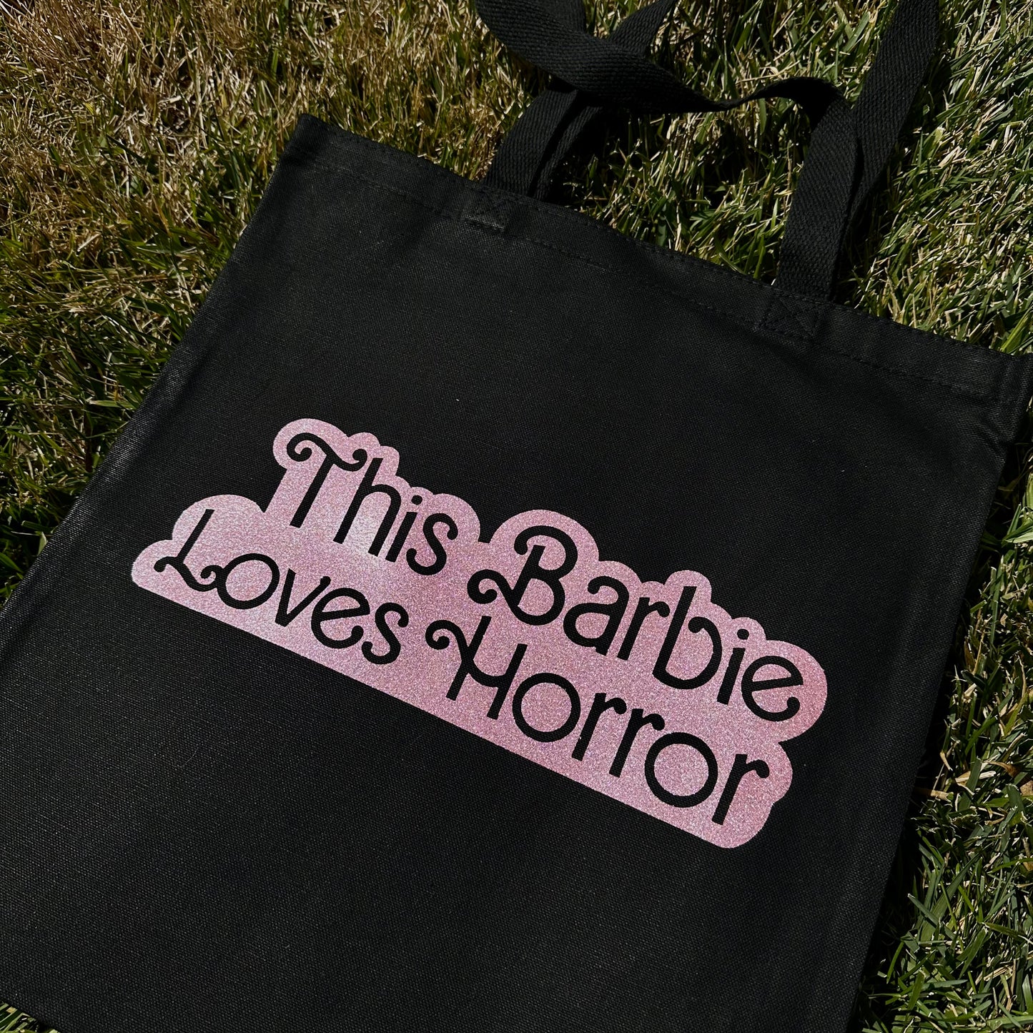 This Doll Loves Horror Totes