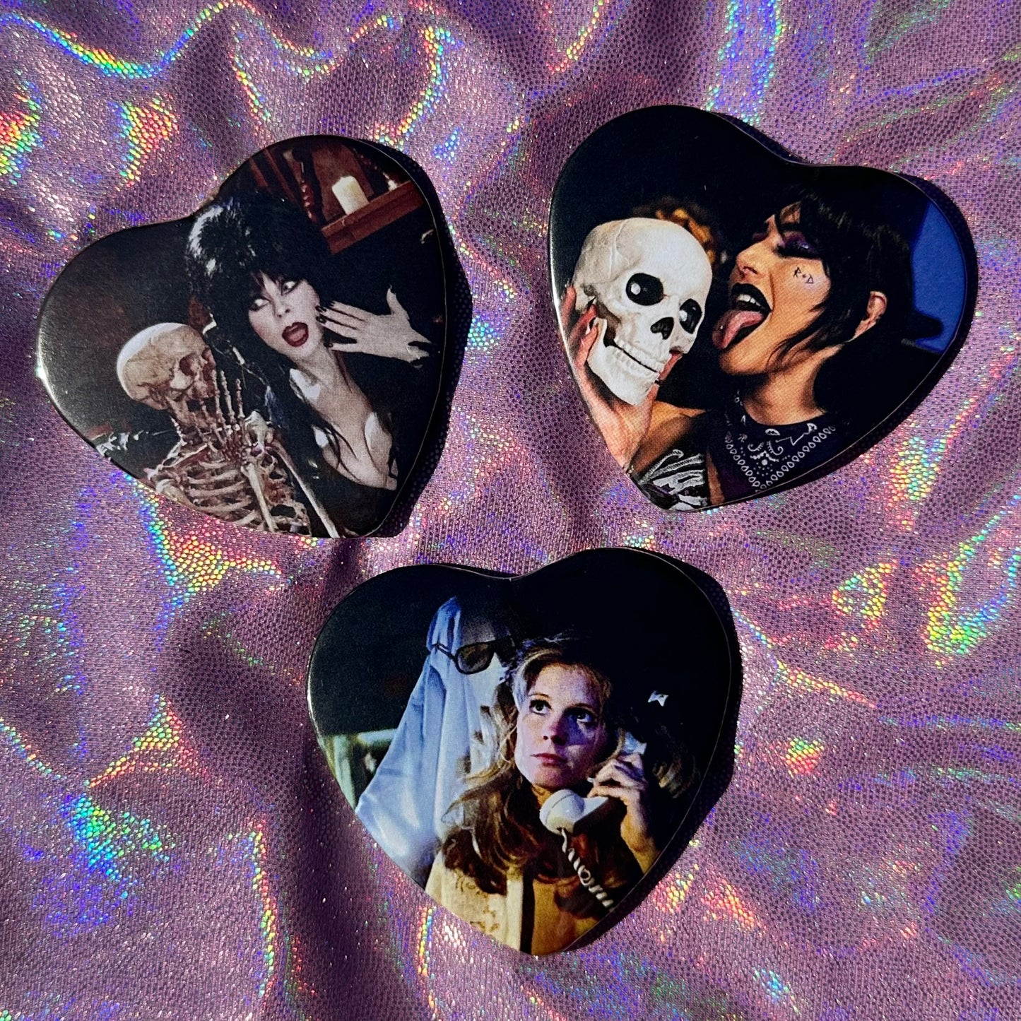 Ladies of Horror Buttons