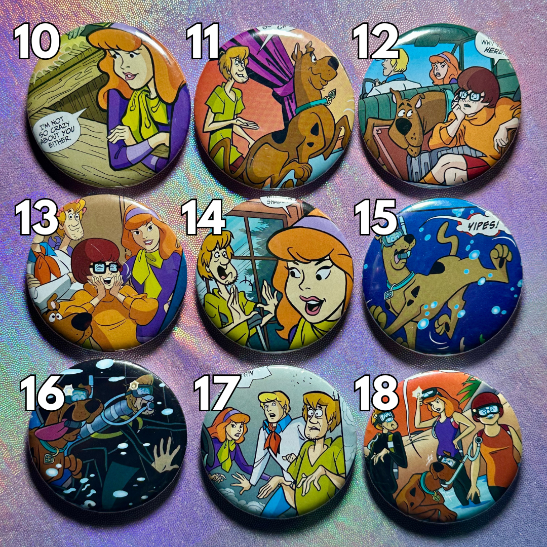 Comic Buttons