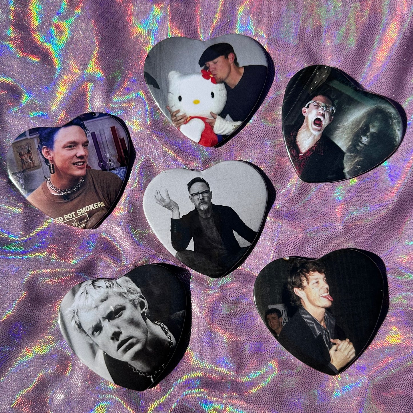 Lillard Heart Buttons