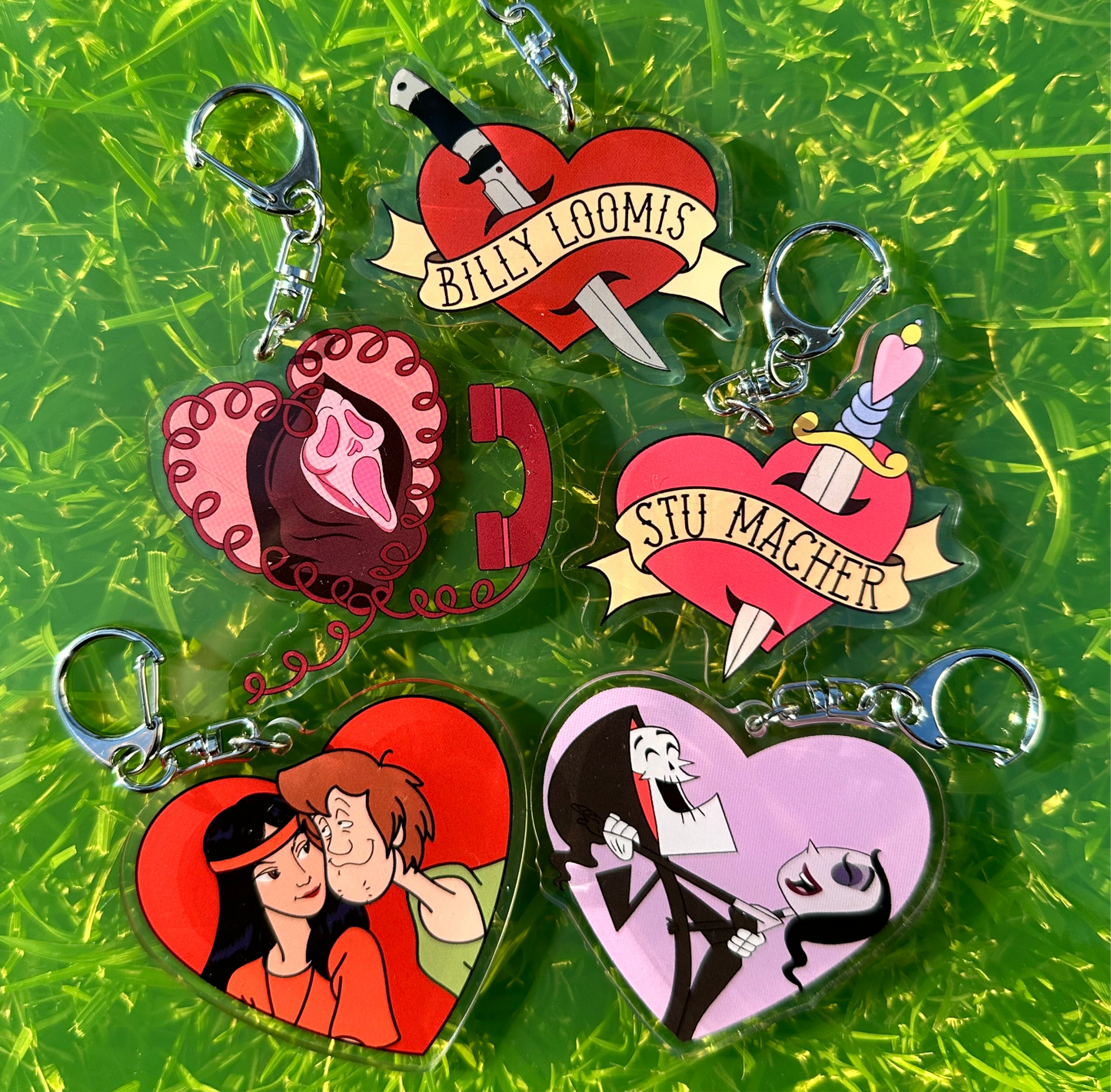 Double-Sided Keychain
