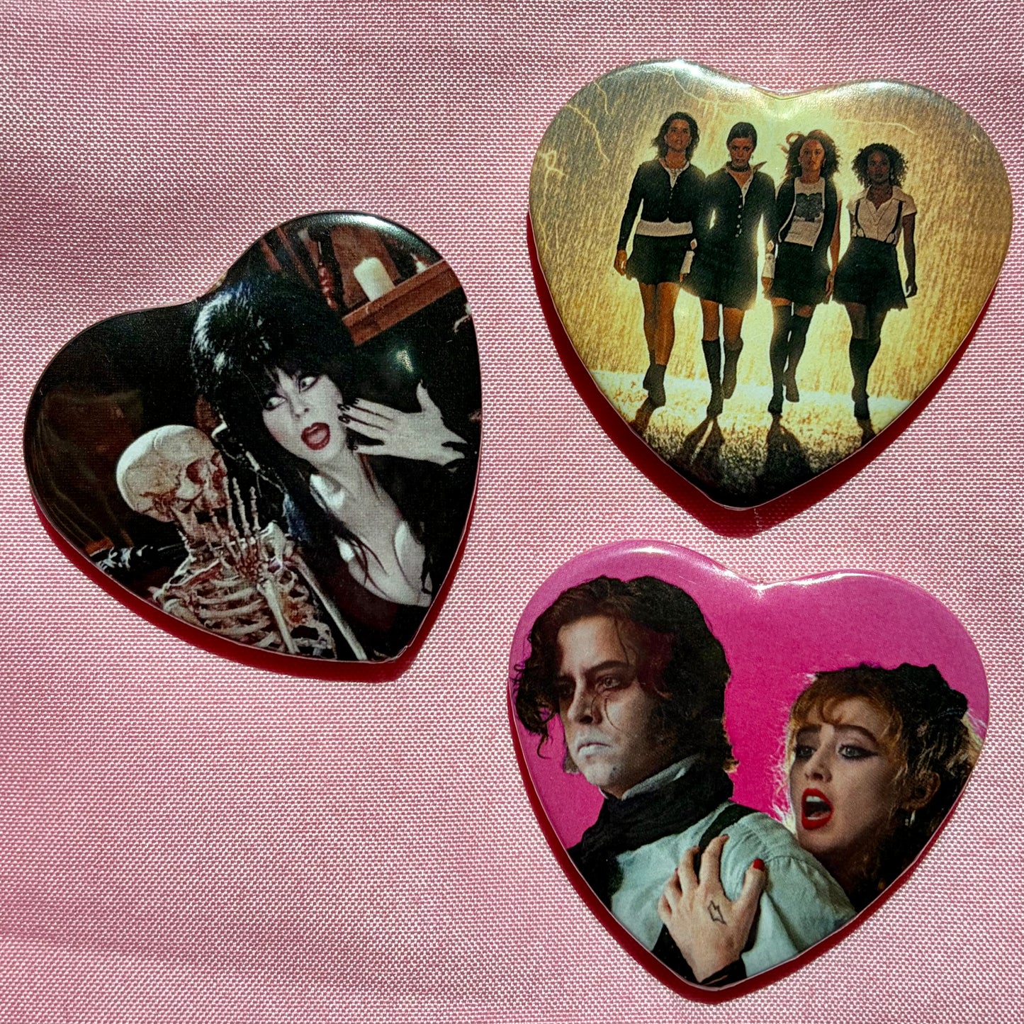 Ladies of Horror Buttons