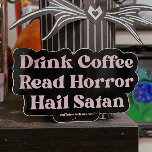 Drink, Read, Hail Sticker