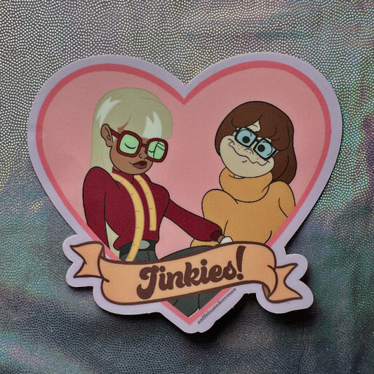 Jinkies! Sticker