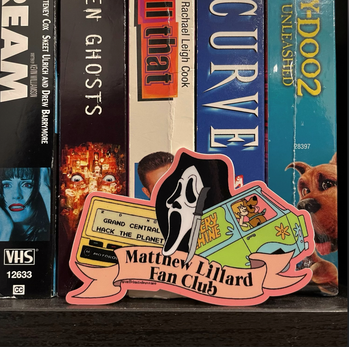 Matthew Lillard Fan Club Sticker